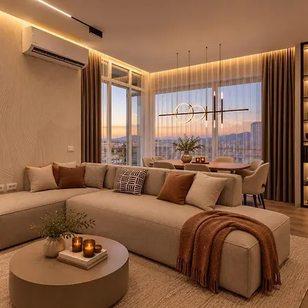 Appartement Luxury Top- Floor With Panoramic View - *