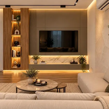 Luxury Top- Floor With Panoramic View - * Tirana